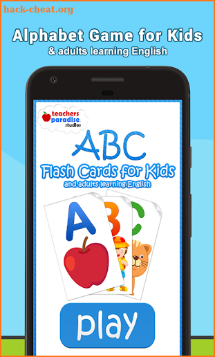 ABC Flash Cards Game for Kids & Adults screenshot