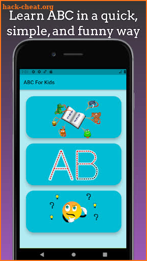 abc for kids learn alphabet screenshot