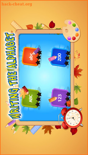 ABC kids writing alphabet - Trace handwriting app screenshot