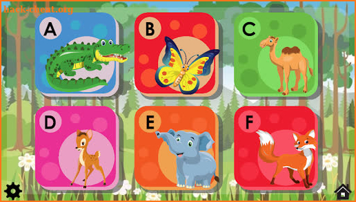 ABC Phonics with Animals Puzzle screenshot