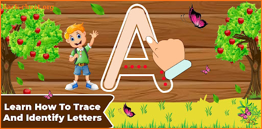 ABC Preschool Kids Tracing Phonics Learning Game screenshot