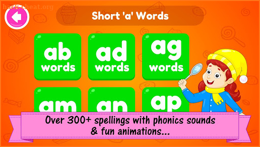 ABC Spelling Games & Tracing for Preschool Kids screenshot