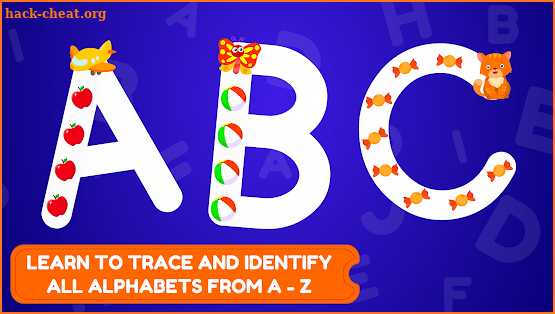 ABC Tracing & Phonics Game for Kids & Preschoolers screenshot