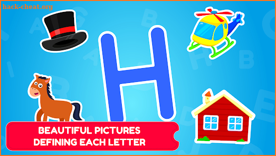 ABC Tracing & Phonics Game for Kids & Preschoolers screenshot