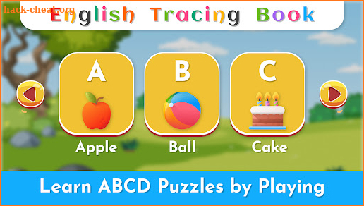 ABCD English Tracing Book screenshot