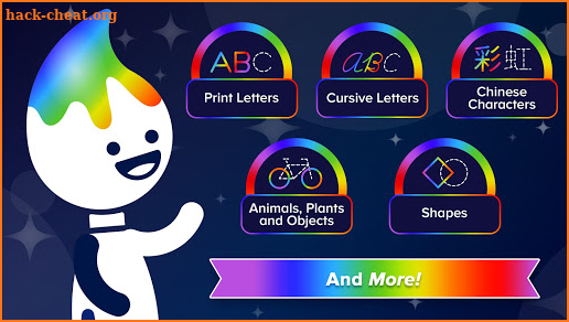 ABCmouse Magic Rainbow Traceables® screenshot