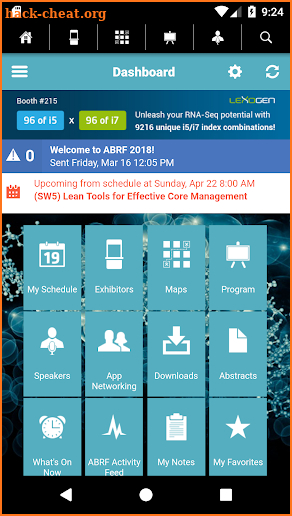 ABRF Event App screenshot