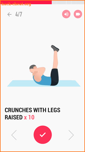 Abs Workout screenshot