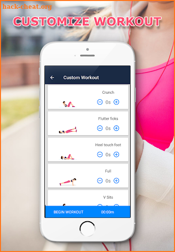 Abs Workout - HIIT, Tabata, 30 Days Challenge screenshot