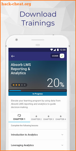 Absorb Learn screenshot