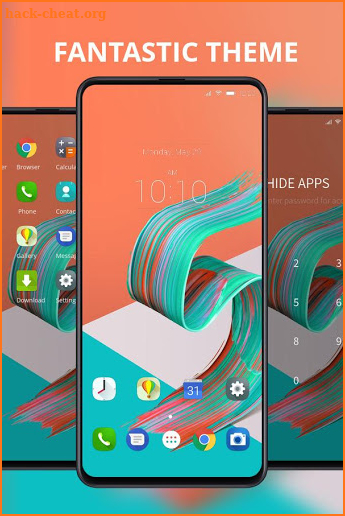 Abstract classic paint theme for zenfone 5z screenshot