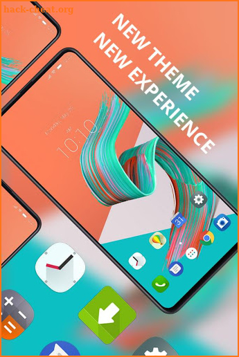 Abstract classic paint theme for zenfone 5z screenshot