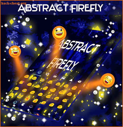 Abstract Firefly Keyboard screenshot