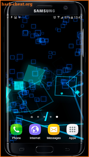 Abstract Particles III Live Wallpaper screenshot