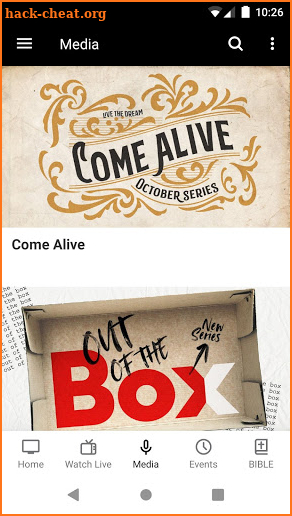 Abundant Life Church App screenshot