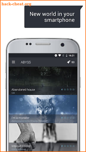 Abyss — Thrilling Chat Stories screenshot