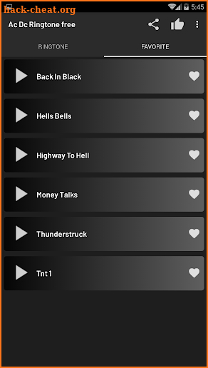 Ac Dc Ringtone free screenshot