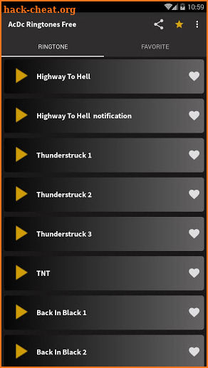 AC DC Ringtones Free screenshot