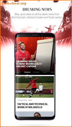AC Milan Official App screenshot
