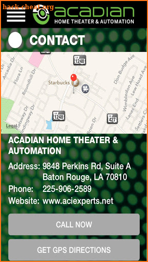 Acadian Home Theater screenshot