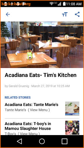 Acadiana Eats screenshot