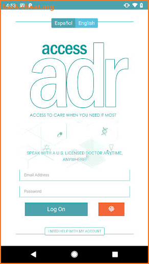 Access a Doctor screenshot