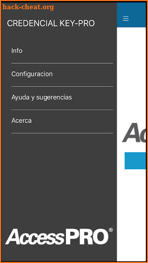 ACCESS ADMIN screenshot