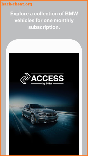 Access by BMW screenshot