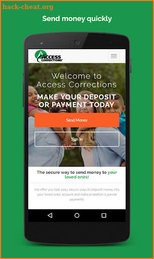 Access Corrections screenshot