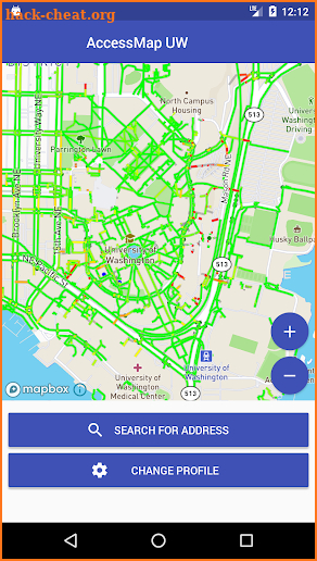 AccessMap UW screenshot