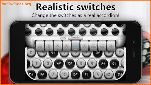 Accordion Chromatic Button screenshot