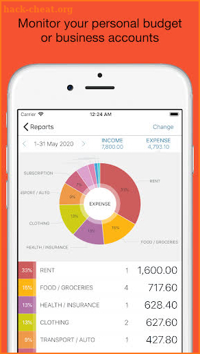 Account Book - Money Manager screenshot