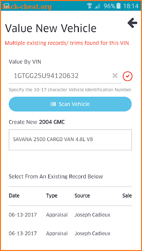 Accu-Trade Appraiser screenshot