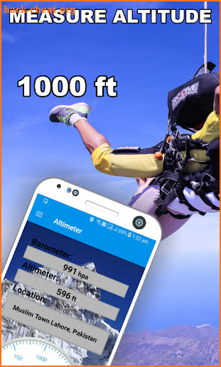 Accurate Altimeter: Measure Elevation & Altitude screenshot