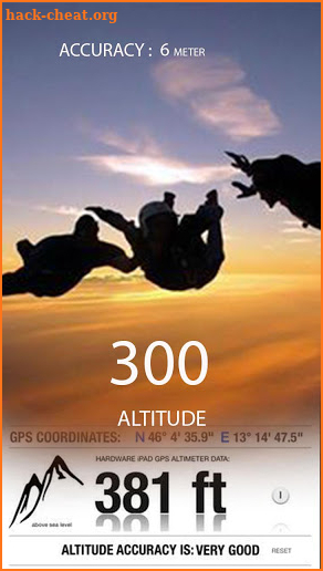 Accurate Gps Altimeter screenshot