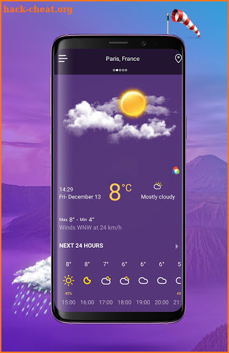 Accurate weather forecast : Local & global screenshot