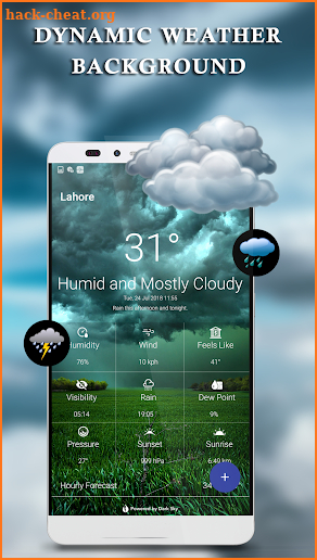 Accurate Weather local weather Forecast Network screenshot