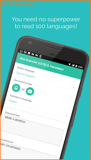 Ace Scanner (OCR) & Translator screenshot