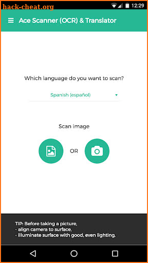 Ace Scanner (OCR) & Translator screenshot