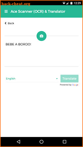 Ace Scanner (OCR) & Translator screenshot