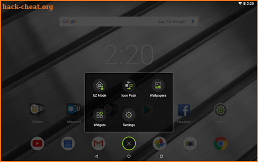 Acer Iconia EZ Home screenshot