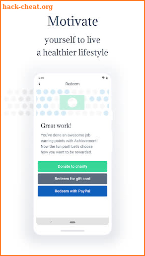 Achievement - Rewards for Health screenshot