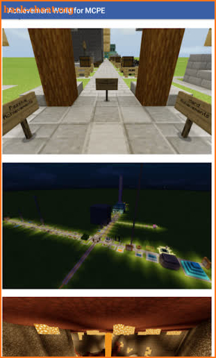 Achievement World For Minecraft Pocket Edition screenshot