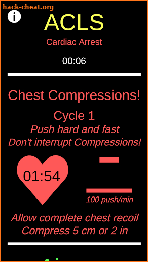 ACLS Guide in Cardiac Arrest screenshot