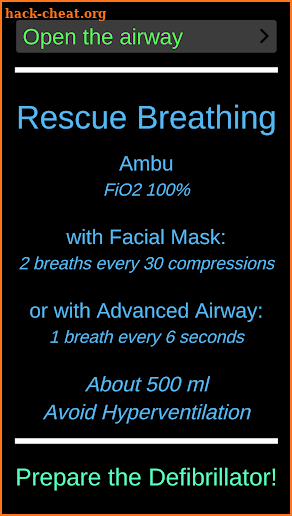 ACLS Guide in Cardiac Arrest screenshot