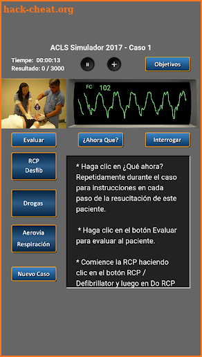 ACLS Simulador 2017 screenshot