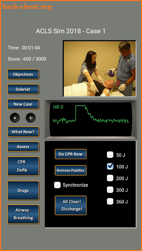 ACLS Simulator v2018 screenshot