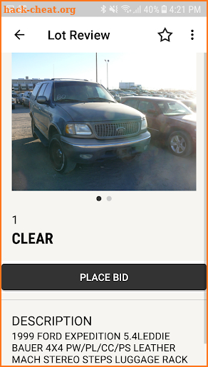 Acme Auto Auction screenshot