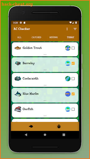 ACNH Catch-Checker: Animal Crossing New Horizon screenshot