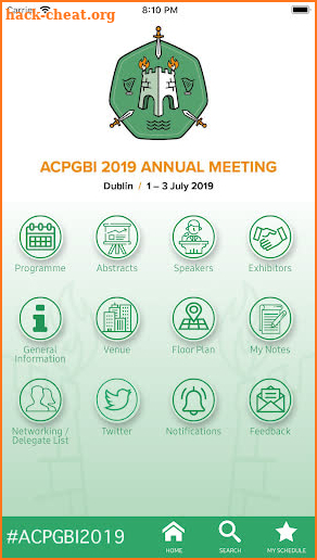 ACPGBI 2019 screenshot